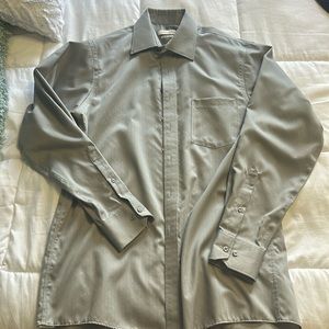 Regular fit Joseph Abboud silk dress shirt